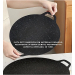 Plita Japoneza rotunda cu manere placa grill antiaderenta diametrul 32 cm