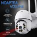 Cameră de supraveghere wireless 4 MP – detectare umană, microfon și speaker