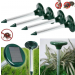 Set 4 Aparat cu incarcare solara pentru alungat cartite -Dispozitiv ultrasonic